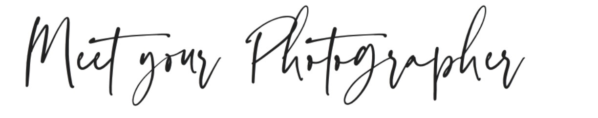 Meet your photographer
